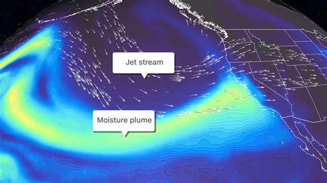 atmospheric rivers coming to california